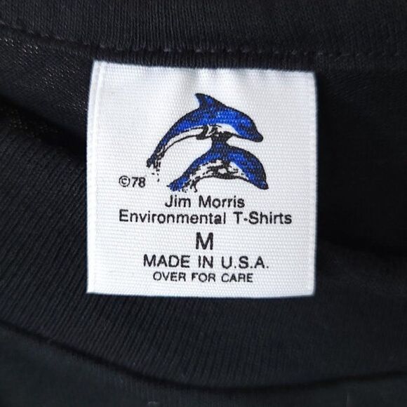 Bee T Shirt Vintage 90s Bee Free Of Toxic Pesticides Made In USA Mens Medium - Picture 6 of 7